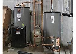 Water Heater and Utility Connections